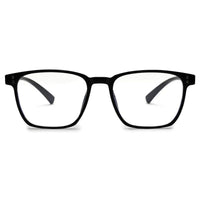 Novara Black Medium Full Rim Wayfarer Computer Glasses for Men & Women — Hashtag Eyewears