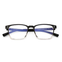 Novara Gradient Black Medium Full Rim Wayfarer Computer Glasses for Men & Women — Hashtag Eyewears