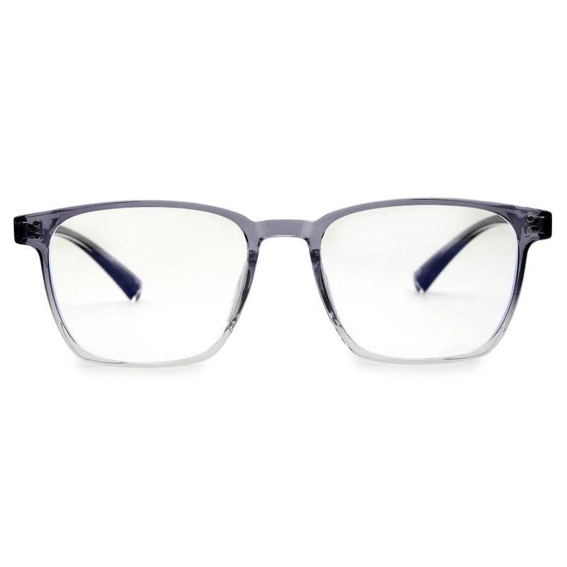 Novara Gradient Blue Medium Full Rim Wayfarer Computer Glasses for Men & Women — Hashtag Eyewears