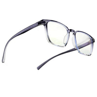 Novara Gradient Blue Medium Full Rim Wayfarer Computer Glasses for Men & Women — Hashtag Eyewears