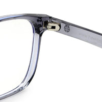 Novara Grey Medium Full Rim Wayfarer Computer Glasses for Men & Women — Hashtag Eyewears