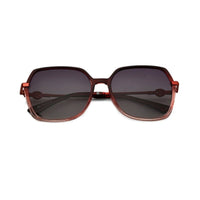 Noxara Gradient Red Large Full Rim Square Sunglasses for Women — Hashtag Eyewears