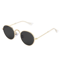 Nylora Grey Small Full Rim Round Sunglasses for Kids — Hashtag Eyewears