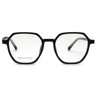 Nymora Black Medium Full Rim Hexagonal Clip-on for Men — Hashtag Eyewears