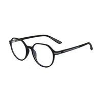 Optibul | Black Medium Full Rim HEXAGON Computer Glasses for Men & Women [Blue Block]