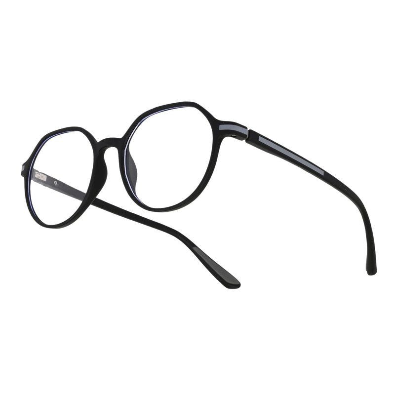 Optibul Black Medium Full Rim Square Computer Glasses for Men & Women — Hashtag Eyewears