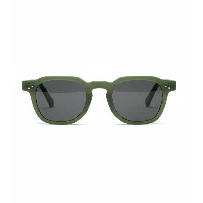 OptiShift | Transparent Cream Medium Full Rim Square Computer Glasses for Men & Women [Photochromic]