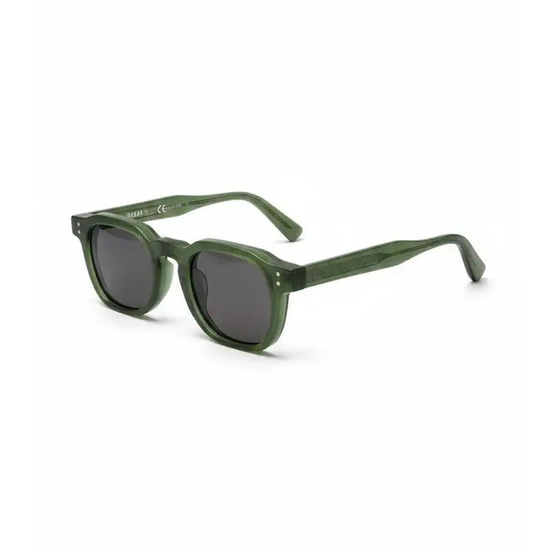 OptiShift | Transparent Cream Medium Full Rim Square Computer Glasses for Men & Women [Photochromic]