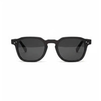 OptiShift | Transparent Greenish Grey Medium Full Rim Square Computer Glasses for Men & Women [Photochromic]