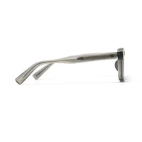 OptiShift | Transparent Greenish Grey Medium Full Rim Square Computer Glasses for Men & Women [Photochromic]
