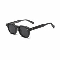 OptiShift | Transparent Greenish Grey Medium Full Rim Square Computer Glasses for Men & Women [Photochromic]