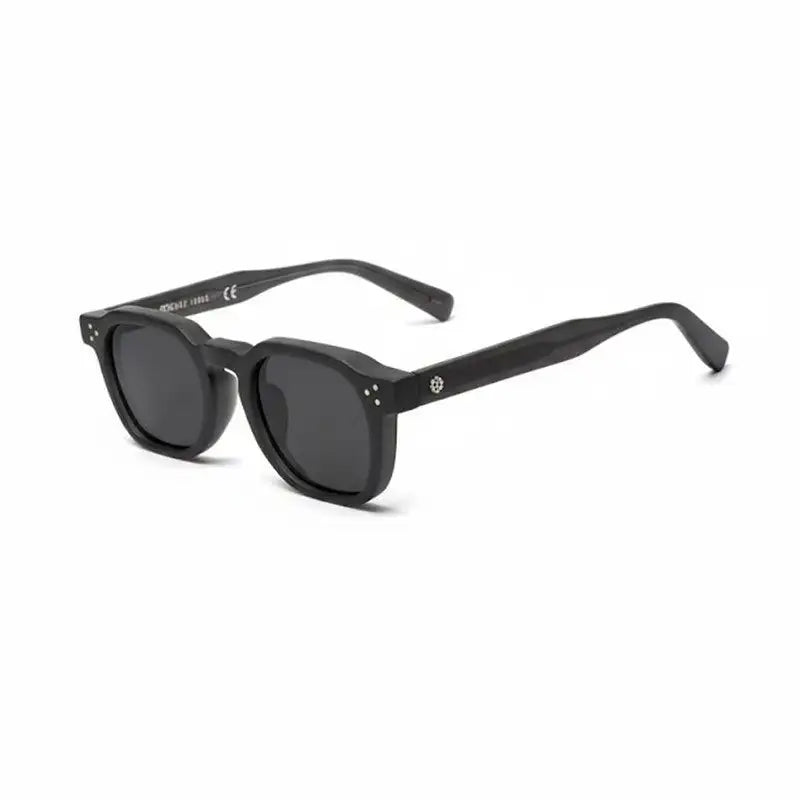 OptiShift | Transparent Greenish Grey Medium Full Rim Square Computer Glasses for Men & Women [Photochromic]