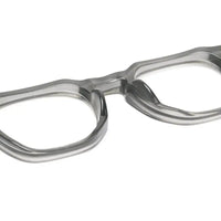 OptiShift | Transparent Greenish Grey Medium Full Rim Square Computer Glasses for Men & Women [Photochromic]