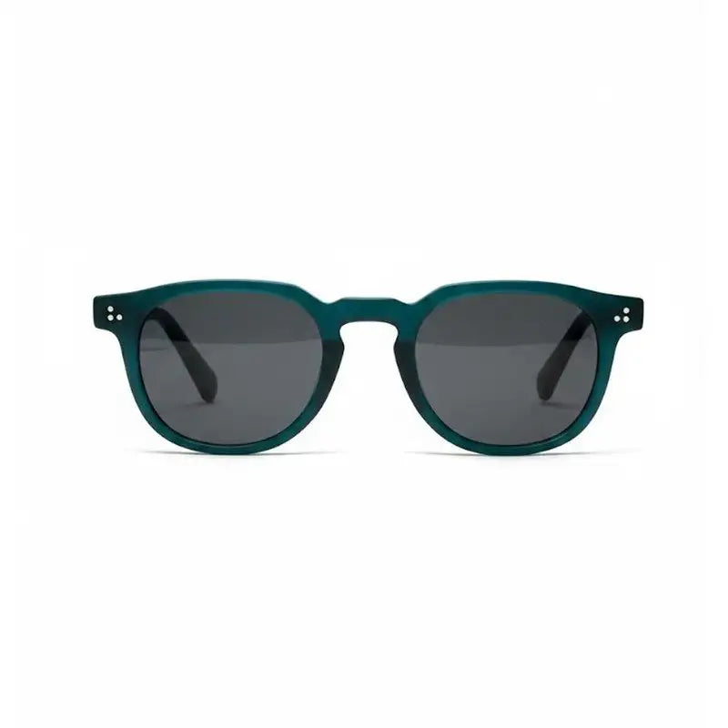 OptiShift | Transparent Grey Medium Full Rim Square Computer Glasses for Men & Women [Photochromic]