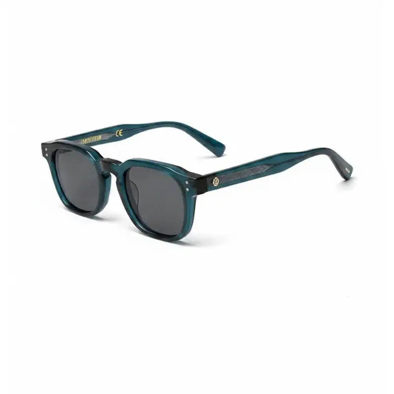 OptiShift | Transparent Grey Medium Full Rim Square Computer Glasses for Men & Women [Photochromic]