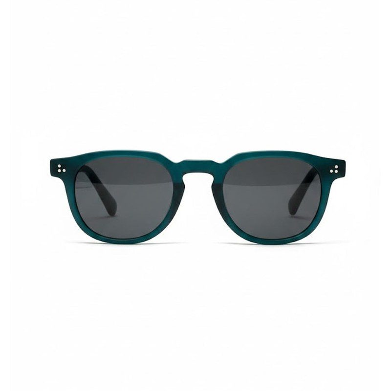 OptiShift | Transparent Grey Medium Full Rim Square Computer Glasses for Men & Women [Photochromic]