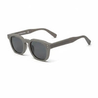 OptiShift | Transparent Light Green Medium Full Rim Square Computer Glasses for Men & Women [Photochromic]