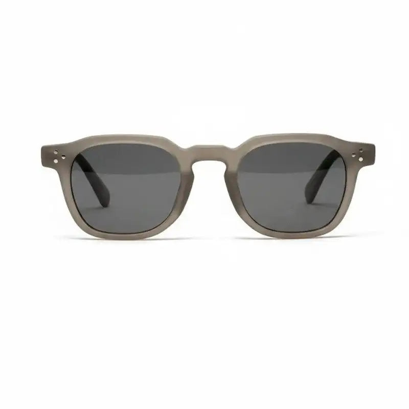 OptiShift | Transparent Light Green Medium Full Rim Square Computer Glasses for Men & Women [Photochromic]