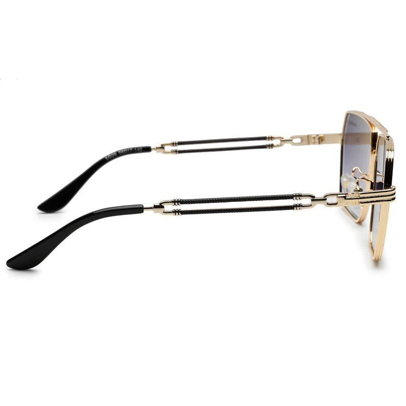 Orbital | Gradient Green Medium Full Rim Rectangle Sunglasses for Men & Women [UV-protected]