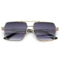 Orbital | Gradient Green Medium Full Rim Rectangle Sunglasses for Men & Women [UV-protected]