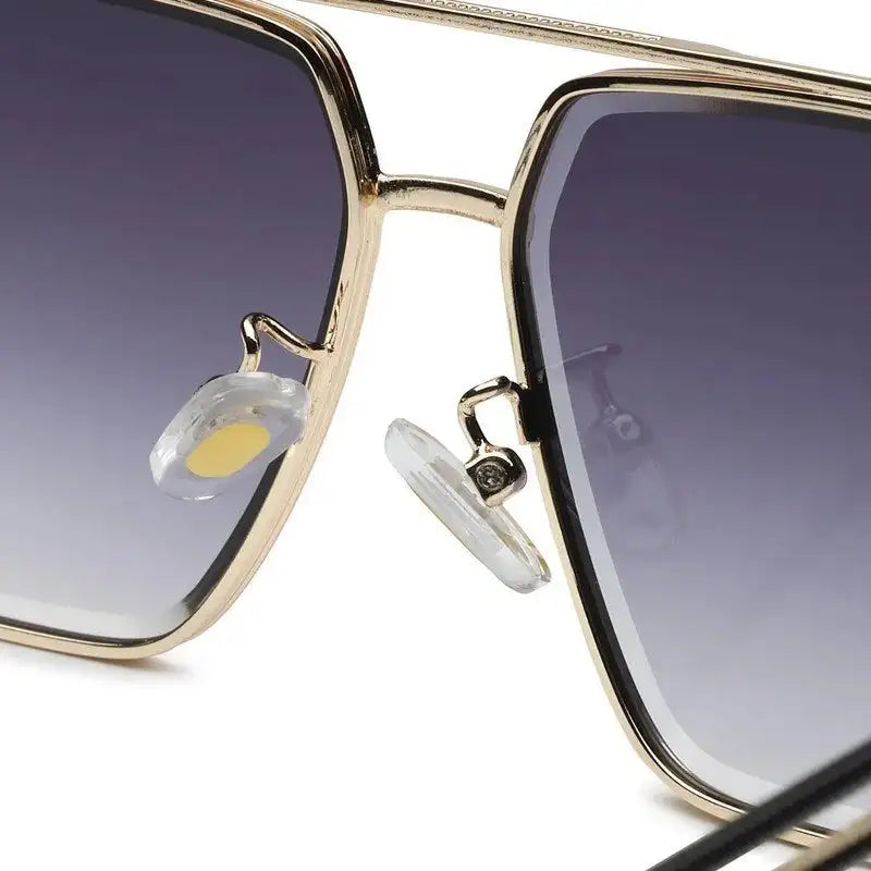 Orbital | Gradient Green Medium Full Rim Rectangle Sunglasses for Men & Women [UV-protected]