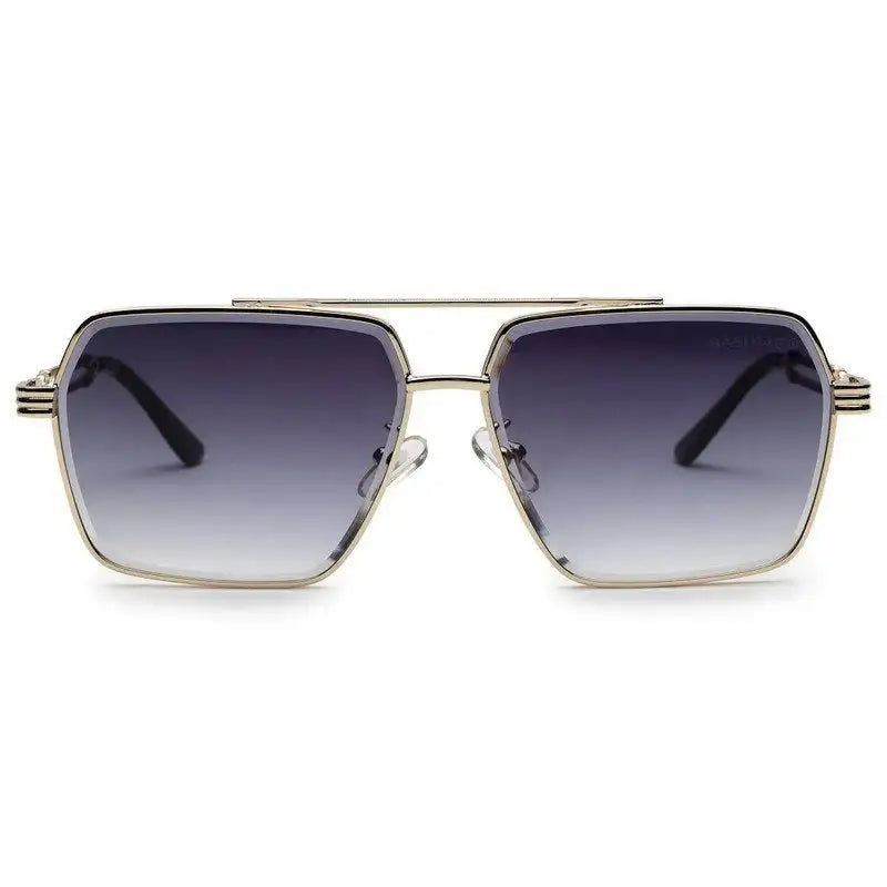 Orbital | Gradient Green Medium Full Rim Rectangle Sunglasses for Men & Women [UV-protected]