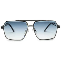 Orbital | Gradient Grey Medium Full Rim Rectangle Sunglasses for Men & Women [UV-protected]