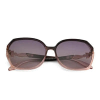 Orya | Gradient Black Purple Medium Full Rim Butterfly Sunglasses for Women [Polarized]