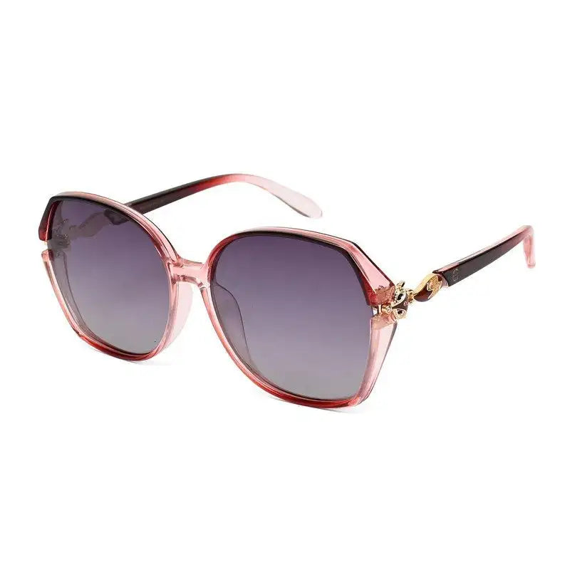 Orya | Reddish Purple Medium Full Rim Butterfly Sunglasses for Women [Polarized]
