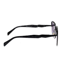 Parion Black Medium Full Rim Pentagon Sunglasses for Women — Hashtag Eyewears