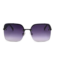 Parion Black Medium Full Rim Pentagon Sunglasses for Women — Hashtag Eyewears