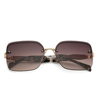 Parion Golden Medium Full Rim Pentagon Sunglasses for Women — Hashtag Eyewears