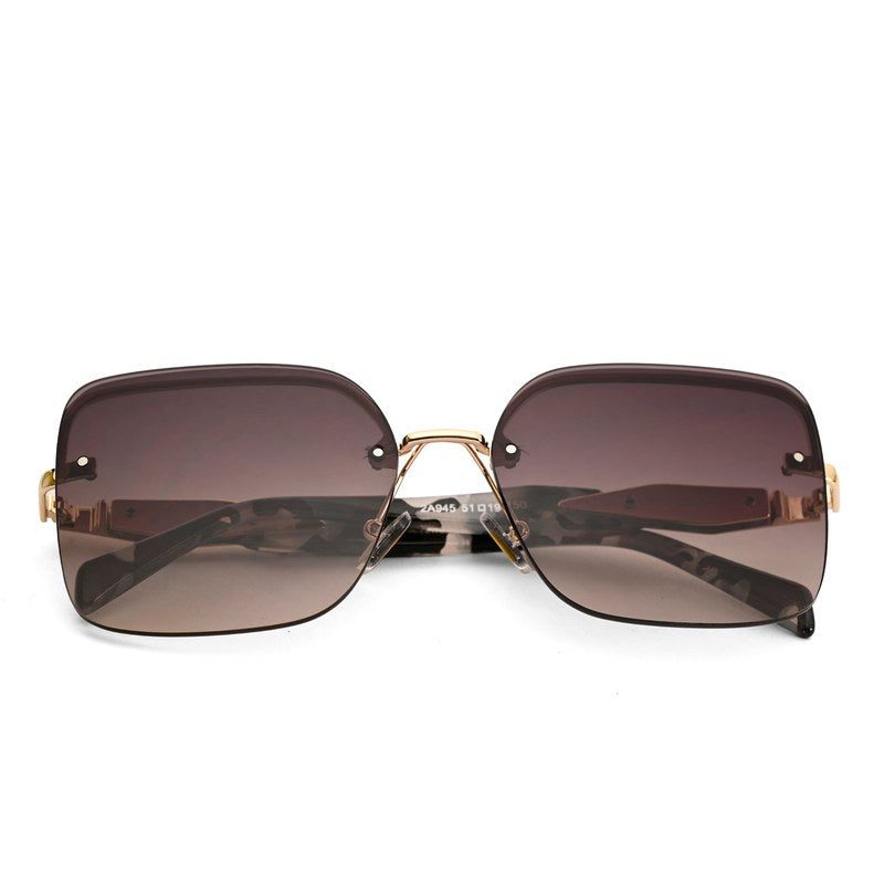 Parion Golden Medium Full Rim Pentagon Sunglasses for Women — Hashtag Eyewears