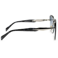 Parion Gradient Black and Silver Medium Full Rim Oversized Sunglasses for Women — Hashtag Eyewears