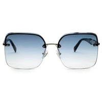 Parion Gradient Black and Silver Medium Full Rim Oversized Sunglasses for Women — Hashtag Eyewears