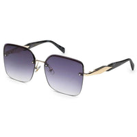 Parion Gradient Black Medium Full Rim Oversized Sunglasses for Women — Hashtag Eyewears