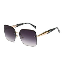 Parion Gradient Brown Medium Full Rim Pentagon Sunglasses for Women — Hashtag Eyewears