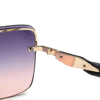 Parion Gradient Purple & Pink Medium Full Rim Oversized Sunglasses for Women — Hashtag Eyewears