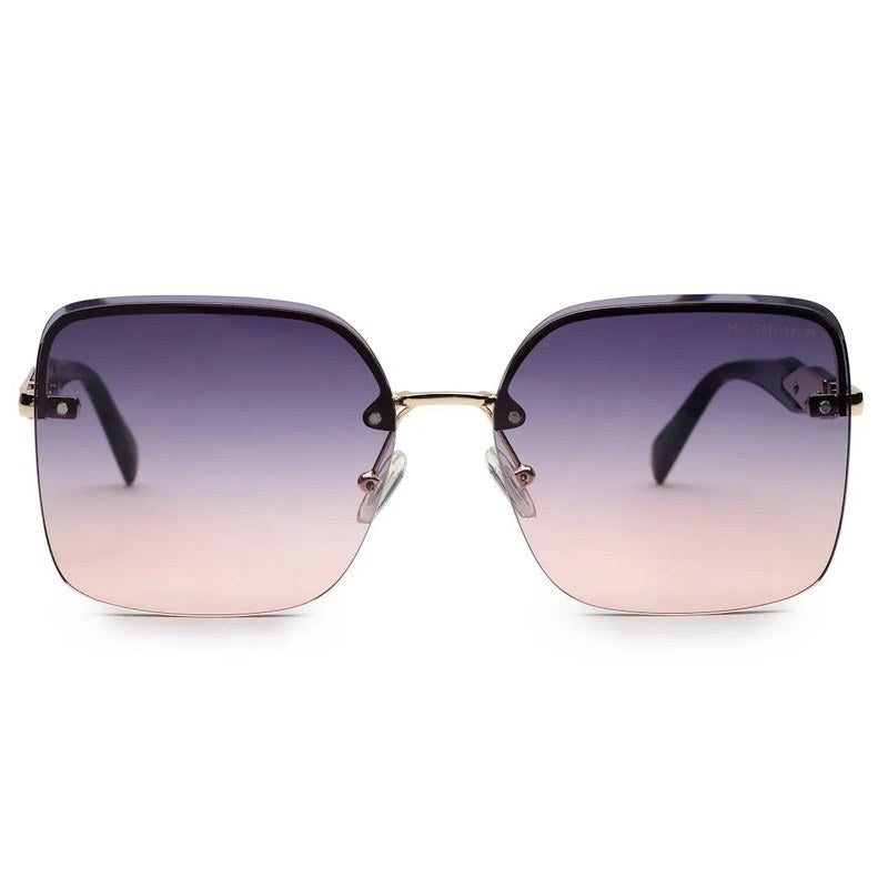 Parion Gradient Purple & Pink Medium Full Rim Oversized Sunglasses for Women — Hashtag Eyewears