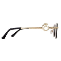 Phantoria Brown Small Rim Less Rectangle Sunglasses for Men & Women — Hashtag Eyewears