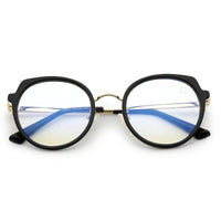 Photogrey Black & Golden Medium Full Rim Round Sunglasses for Men & Women — Hashtag Eyewears