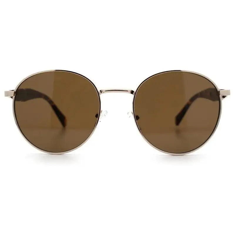 Platinum | Brown Medium Full Rim Oval Sunglasses for Men & Women [UV-protected]