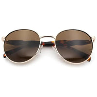 Platinum | Brown Medium Full Rim Oval Sunglasses for Men & Women [UV-protected]