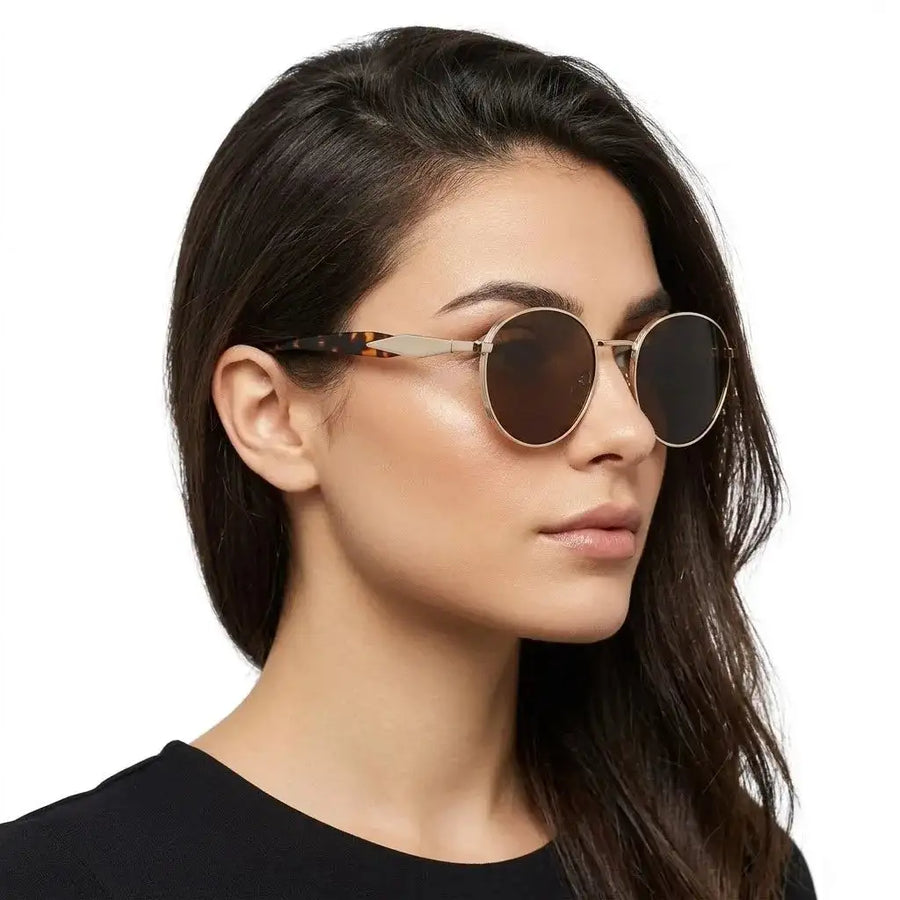 Platinum | Brown Medium Full Rim Oval Sunglasses for Men & Women [UV-protected]