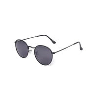 Prismara Black Small Full Rim Oval Sunglasses for Men & Women — Hashtag Eyewears