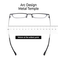 Quarion Black Medium Full Rim Rectangle Clip-on for Men & Women — Hashtag Eyewears