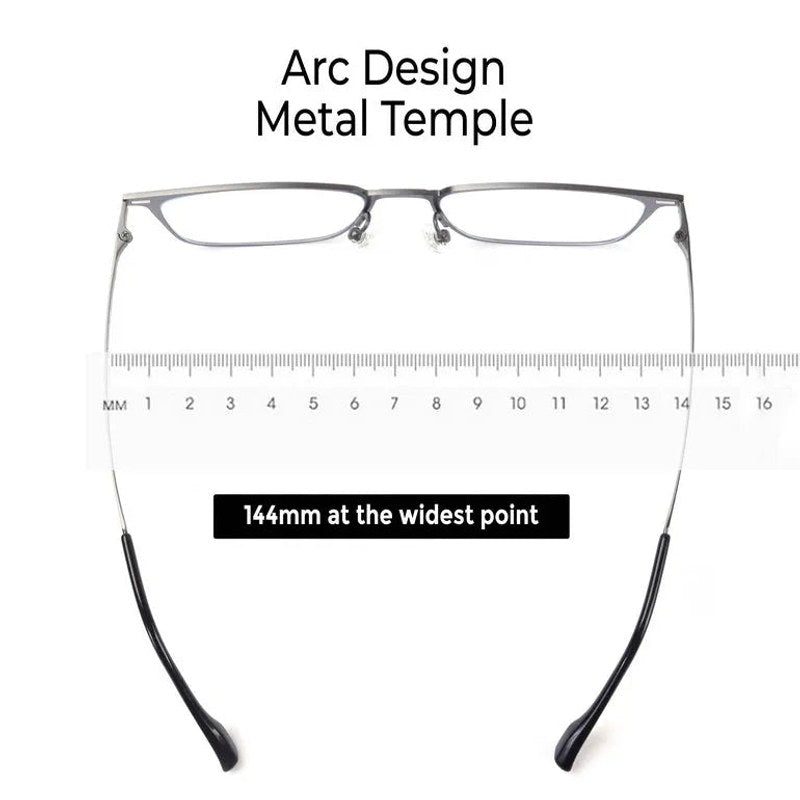 Quarion Grey Medium Full Rim Rectangle Clip-on for Men & Women — Hashtag Eyewears