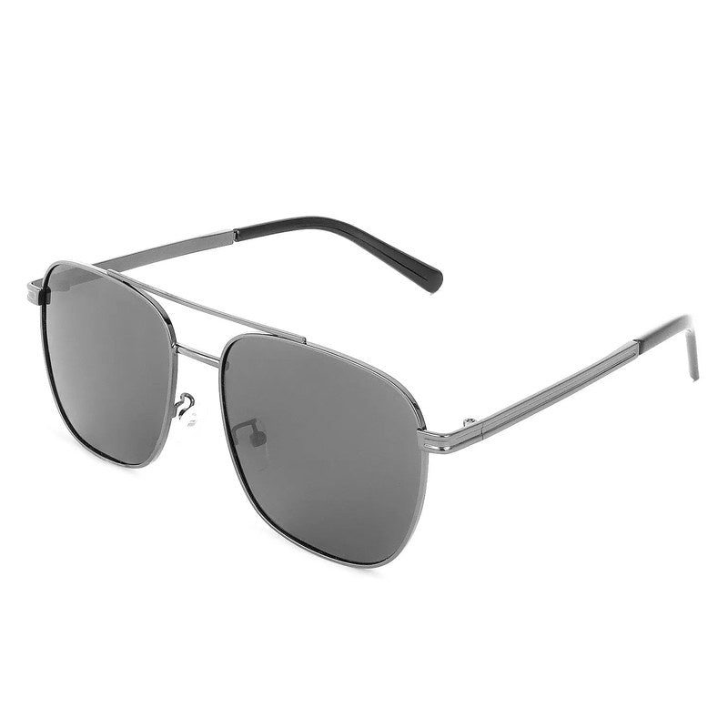 Quivion Grey Large Full Rim Square Sunglasses for Men — Hashtag Eyewears