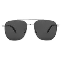 Quivion Silver Large Full Rim Square Sunglasses for Men — Hashtag Eyewears