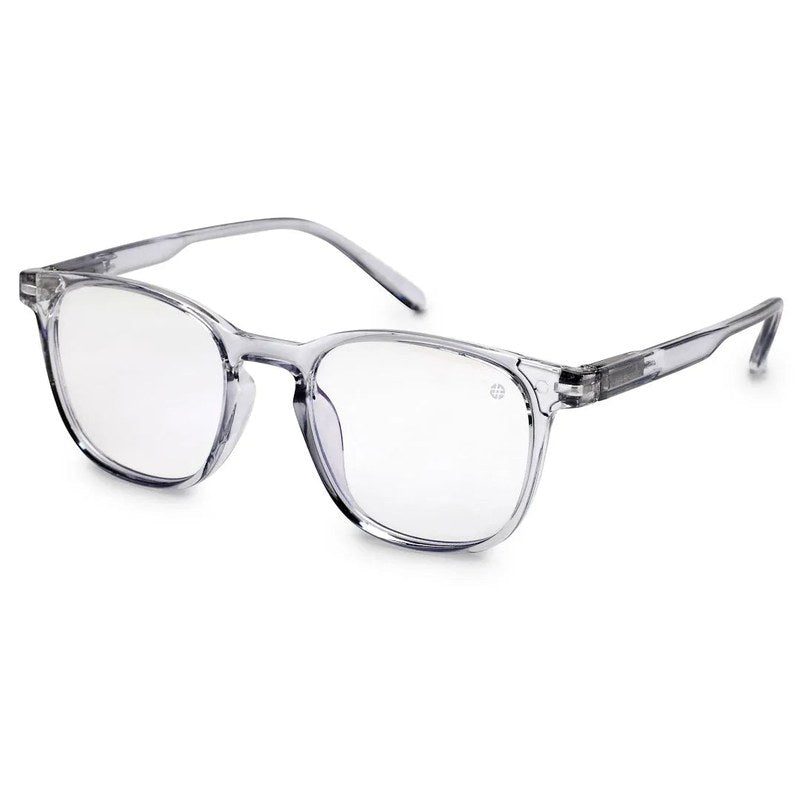 Radiant Transparent Medium Full Rim Oval Computer Glasses for Men & Women — Hashtag Eyewears